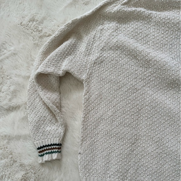 Vintage knit cream colored Fawn/ baby deer sweater - Picture 11 of 13